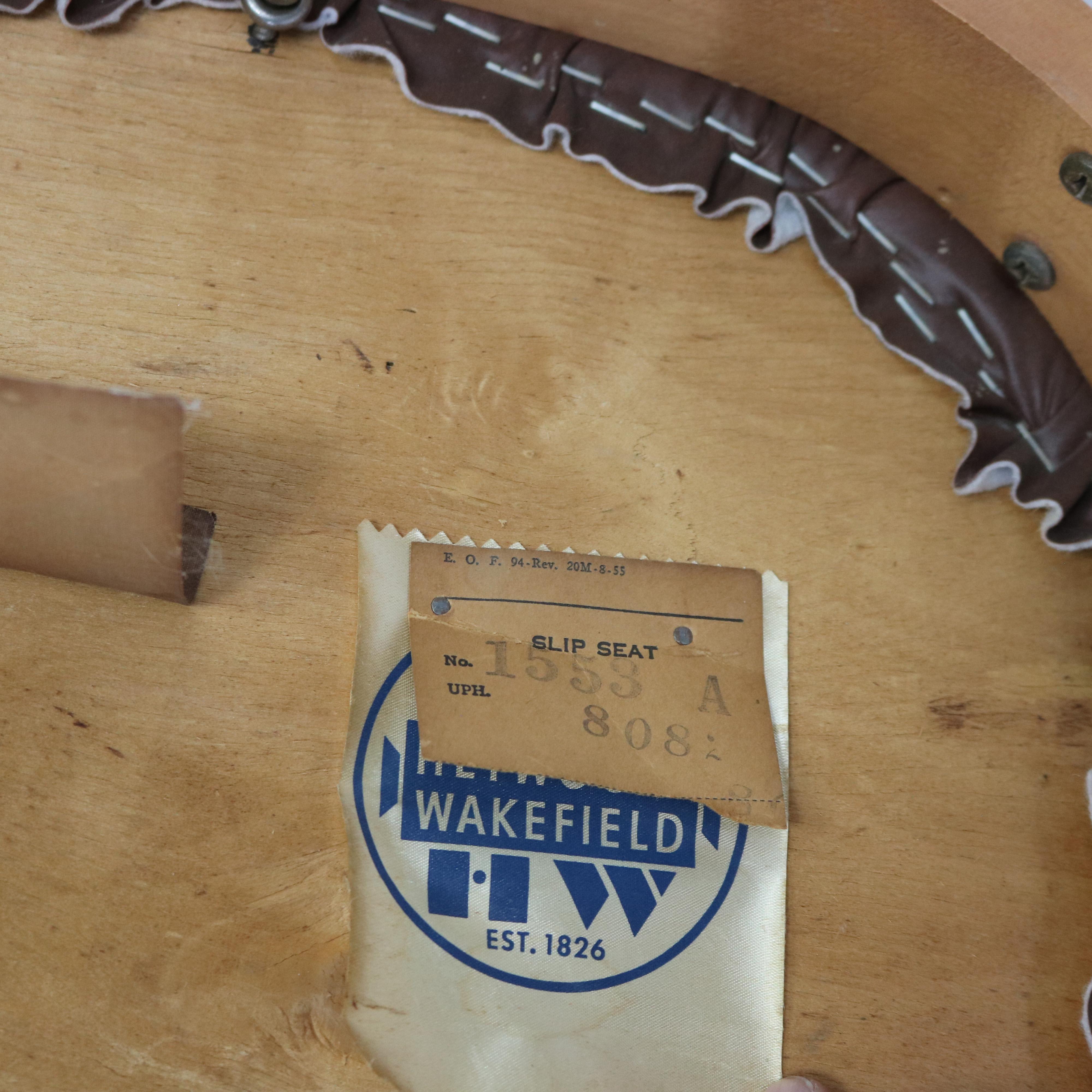 Heywood Wakefield Wishbone ensemble de salle à manger moderne du milieu du siècle dernier en vente 10