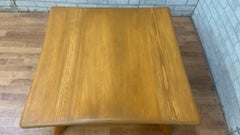 Mid Century Modern Heywood Wakefield X Base Square Coffee Table