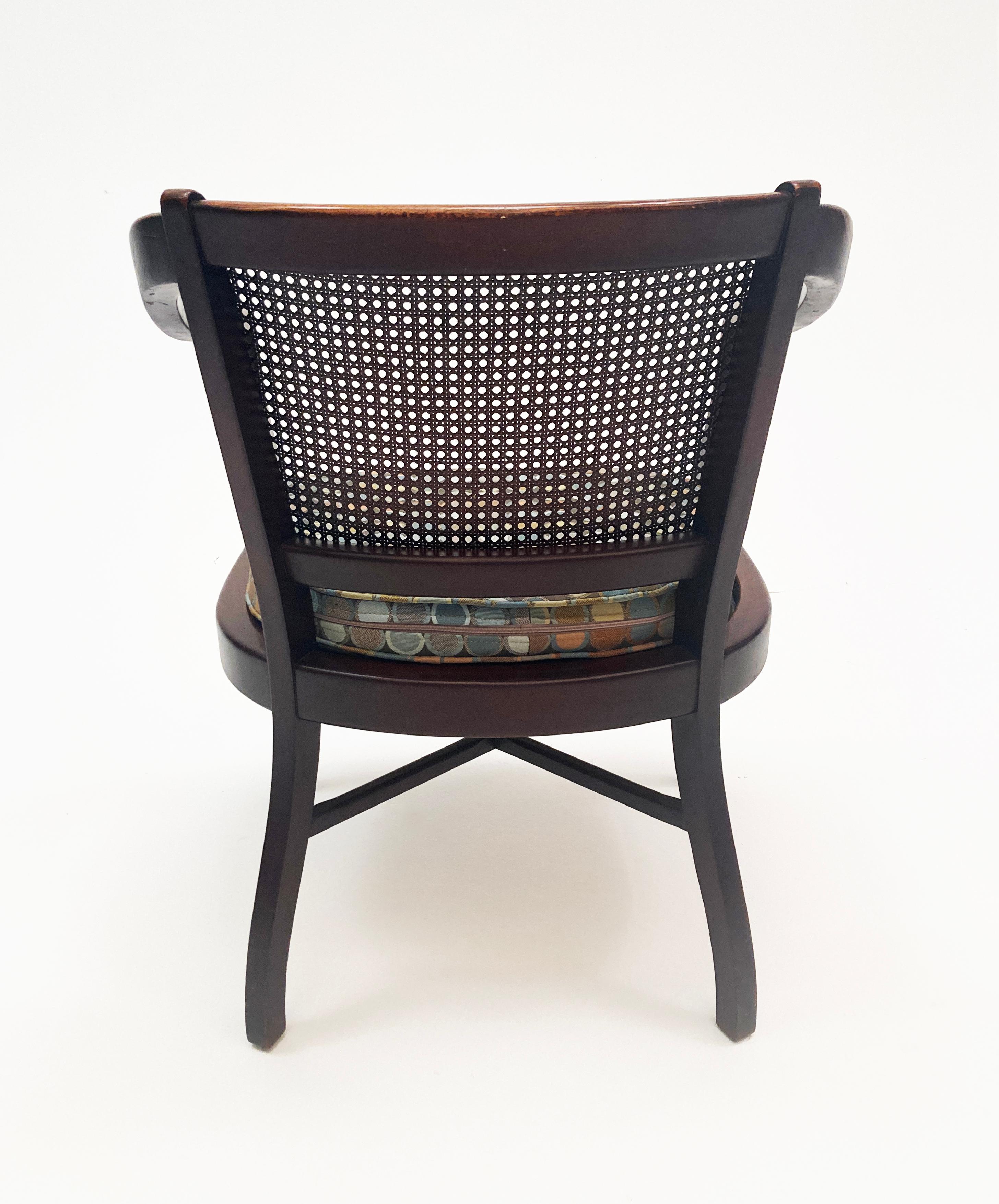Chaise Hickory Co. mi-siècle moderne Chaise à accoudoirs en forme de canne  en vente 2