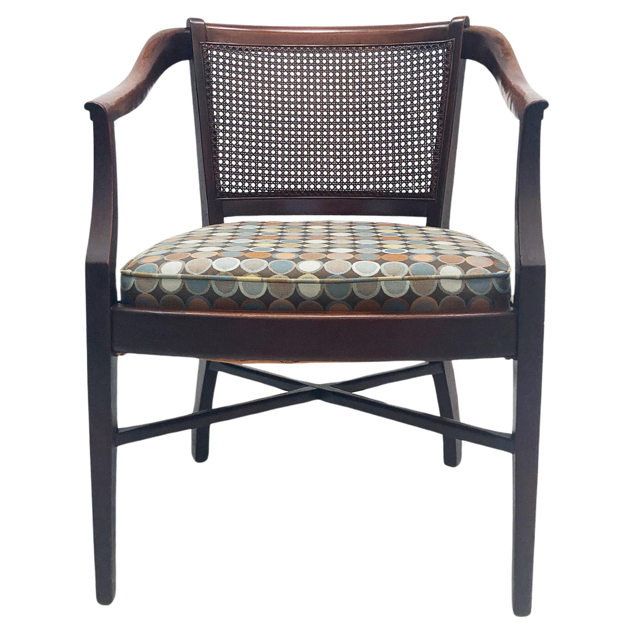Chaise Hickory Co. mi-siècle moderne Chaise à accoudoirs en forme de canne  en vente