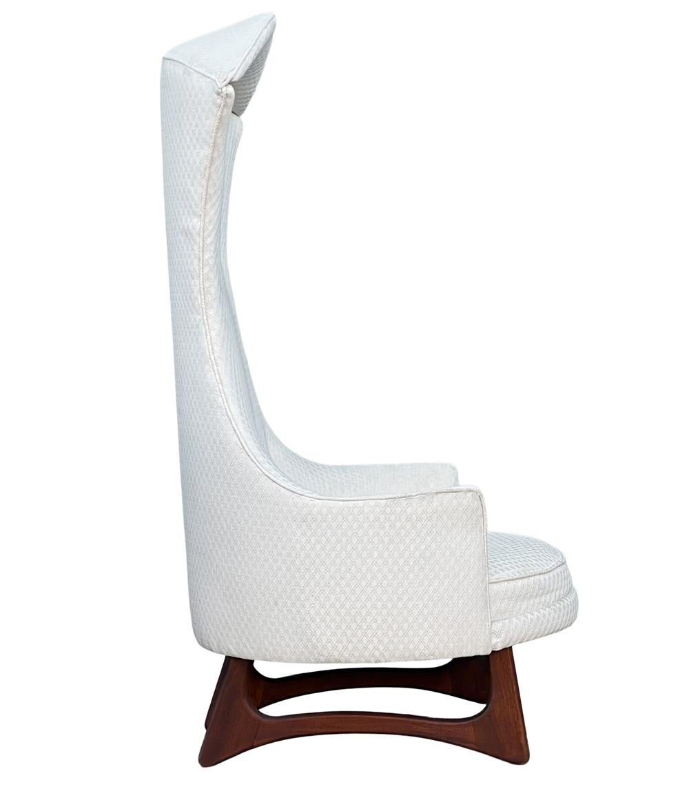 Chaise longue King Canopy à haut dossier, moderne du milieu du siècle, par Adrian Pearsall en vente 2