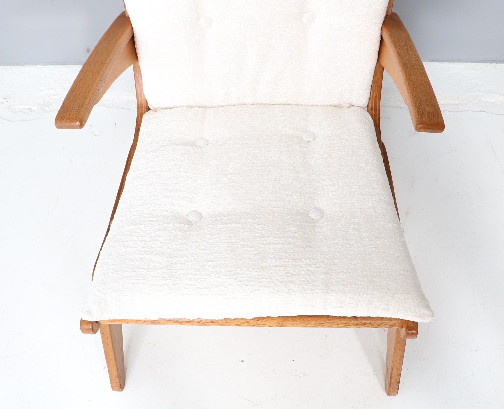 Mid-Century Modern High Back Lounge Chair by Jan den Drijver for De Stijl, 1950s For Sale 4
