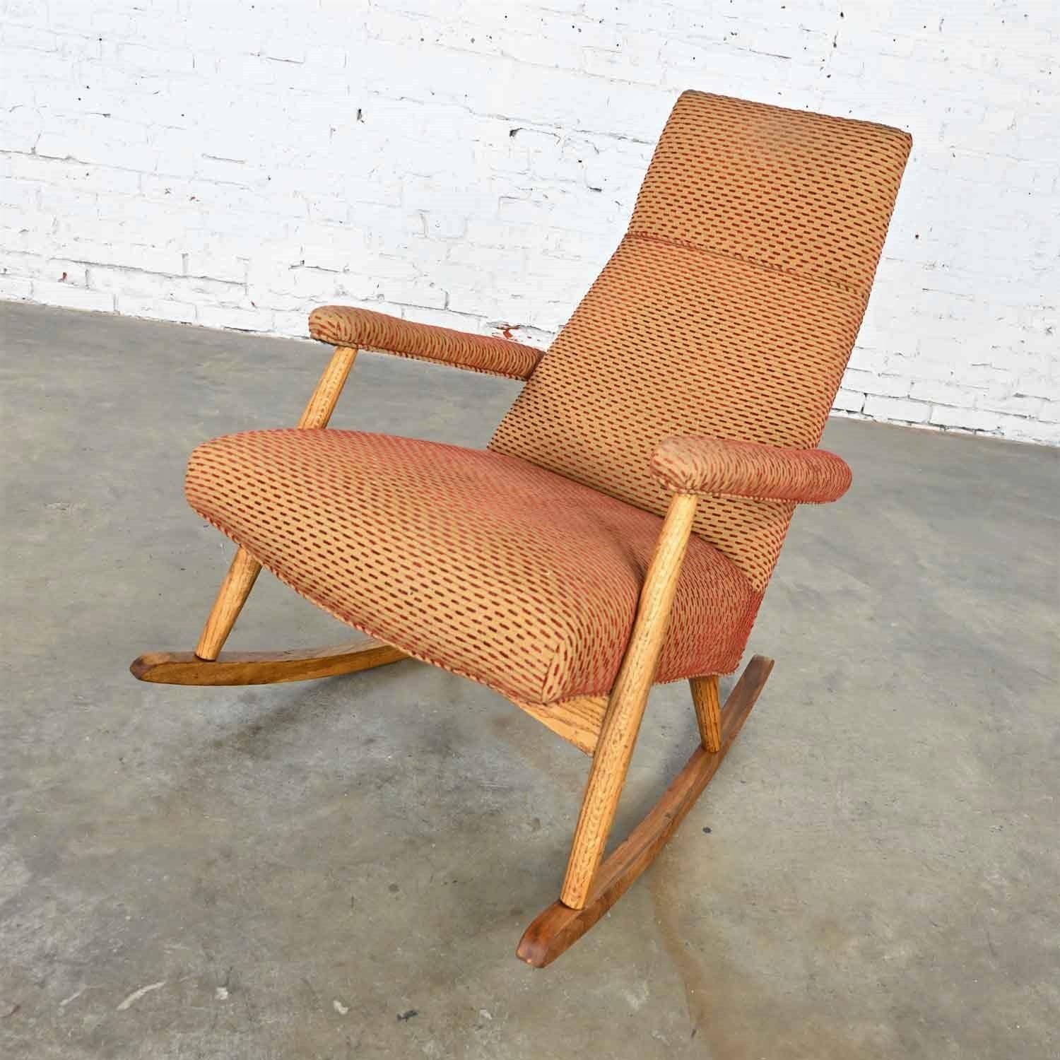 high backed rocking chair