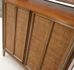 Mid-Century Modern High Chest Dresser with Separate Jewelry Compartment on Top