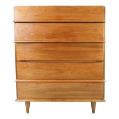 Mid-Century Modern High Dresser by American of Martinsville