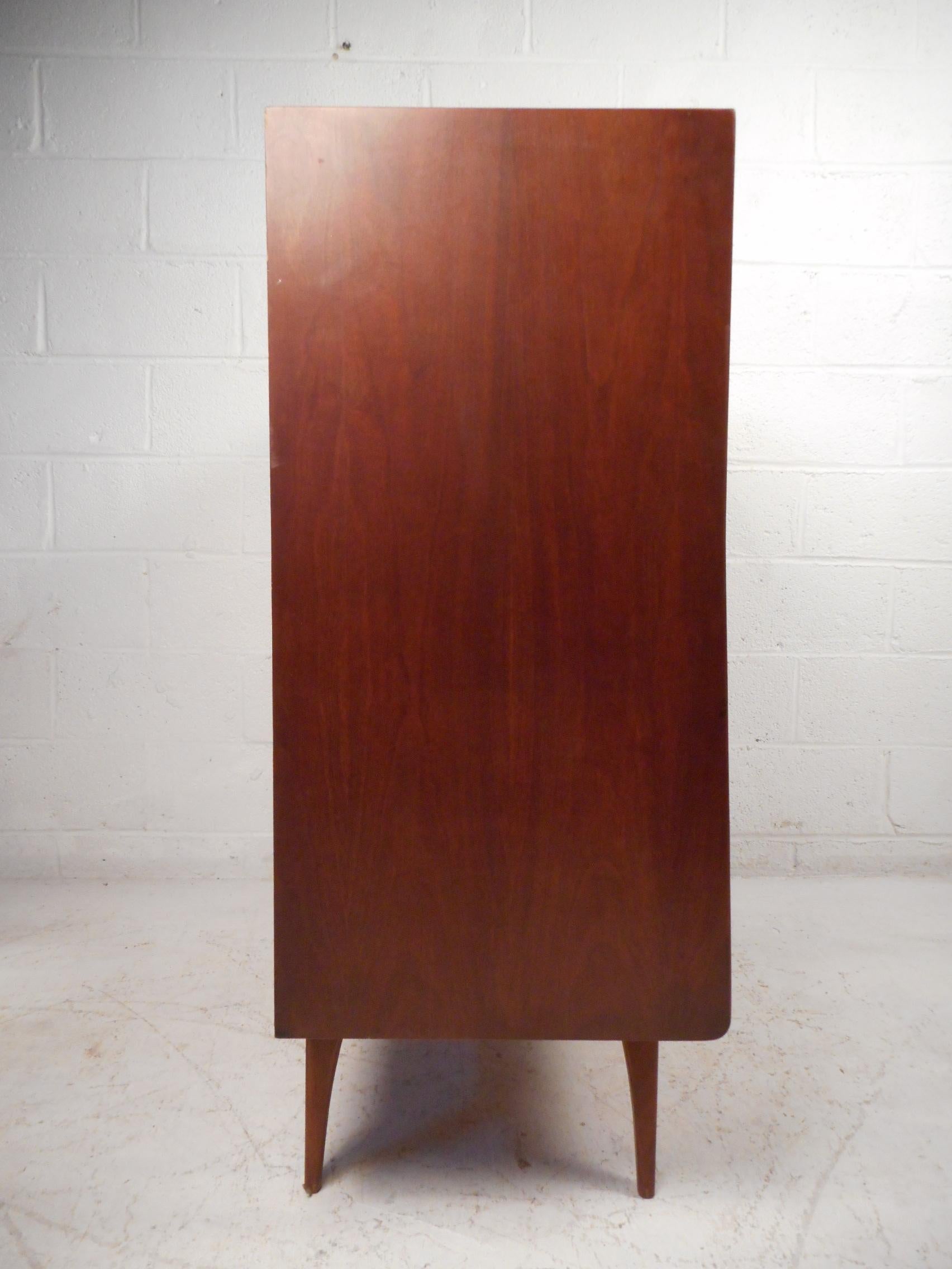 Mid-20th Century Mid-Century Modern High Dresser by United Furniture Corp.