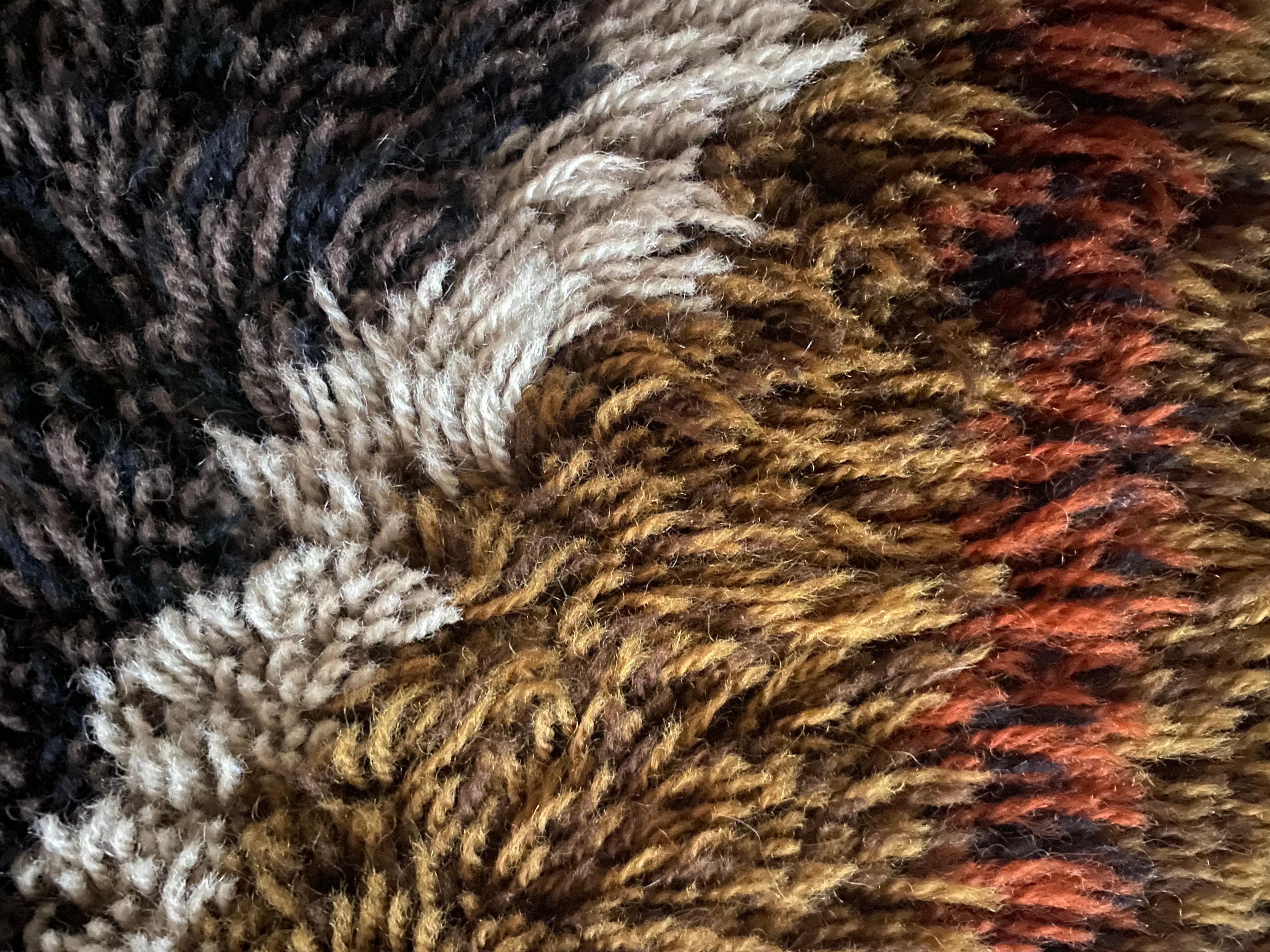 Mid-century Modern High Pile Rya Rug, Sweden, 1960s For Sale 5