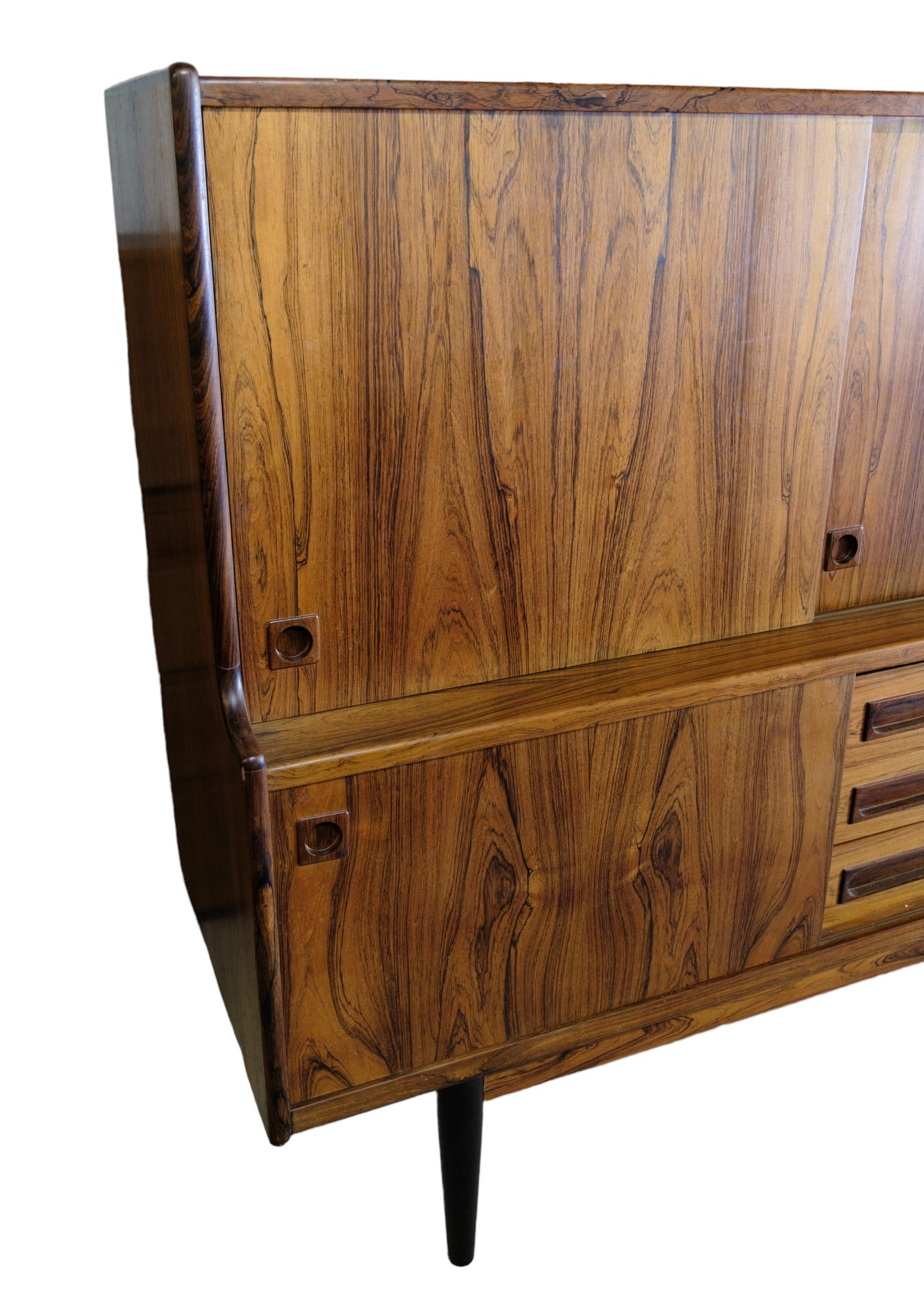 Mid-Century modern high sideboard by Johannes Andersen from around the 1960s For Sale 1