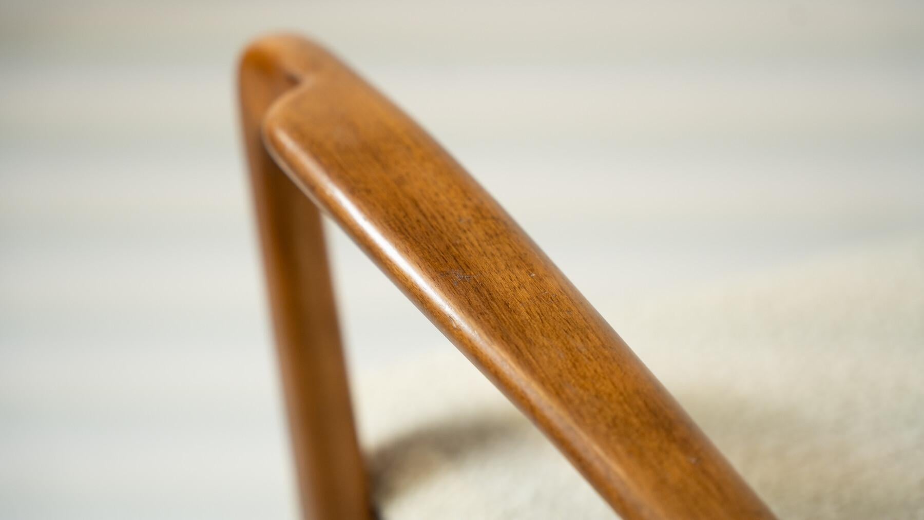 Mid-20th Century Mid-Century Modern Highback Amrchairs by Orlando Orlandi, Italy, 1950s For Sale