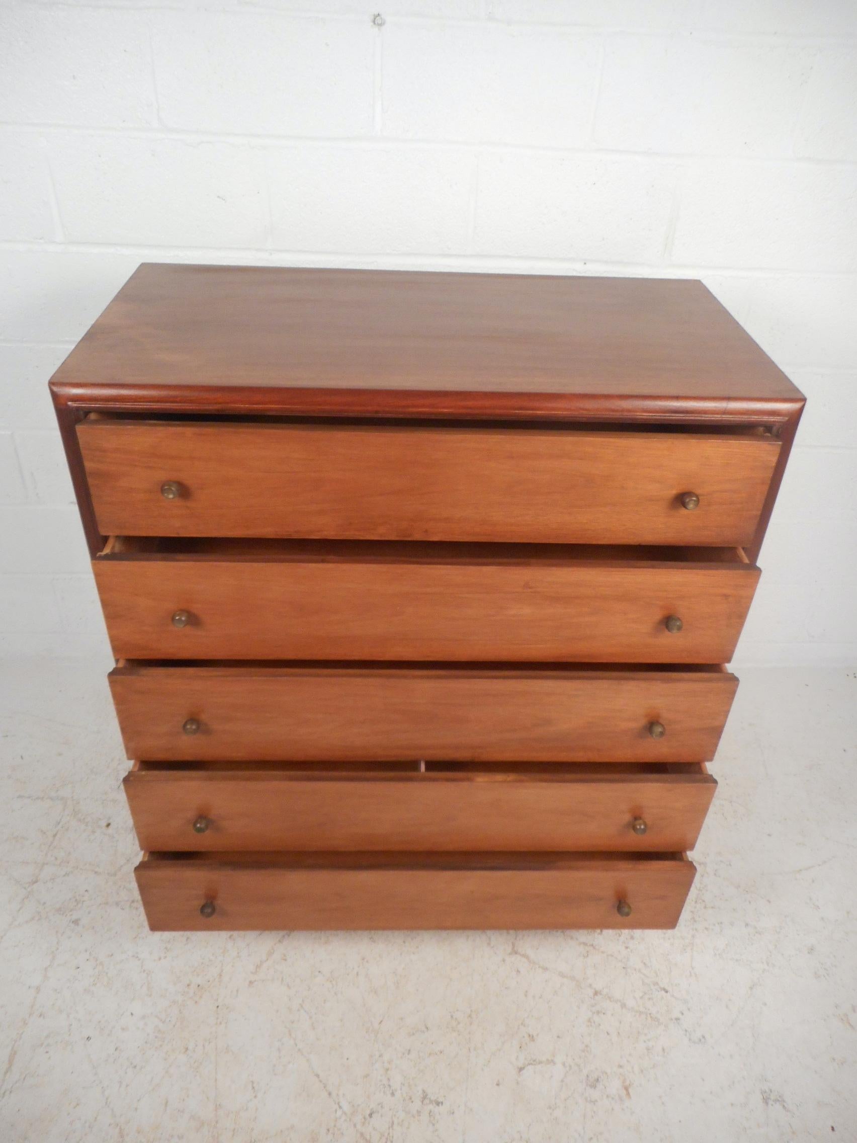 Mid-Century Modern Highboy by Kent Coffey For Sale 2