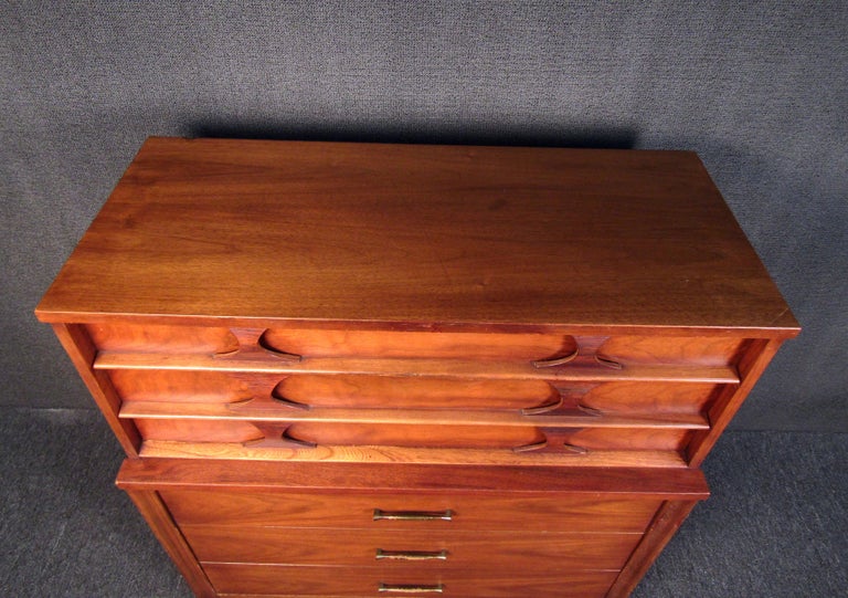 MidCentury Modern Highboy by Kent Coffey For Sale at 1stDibs kent coffey furniture, kent