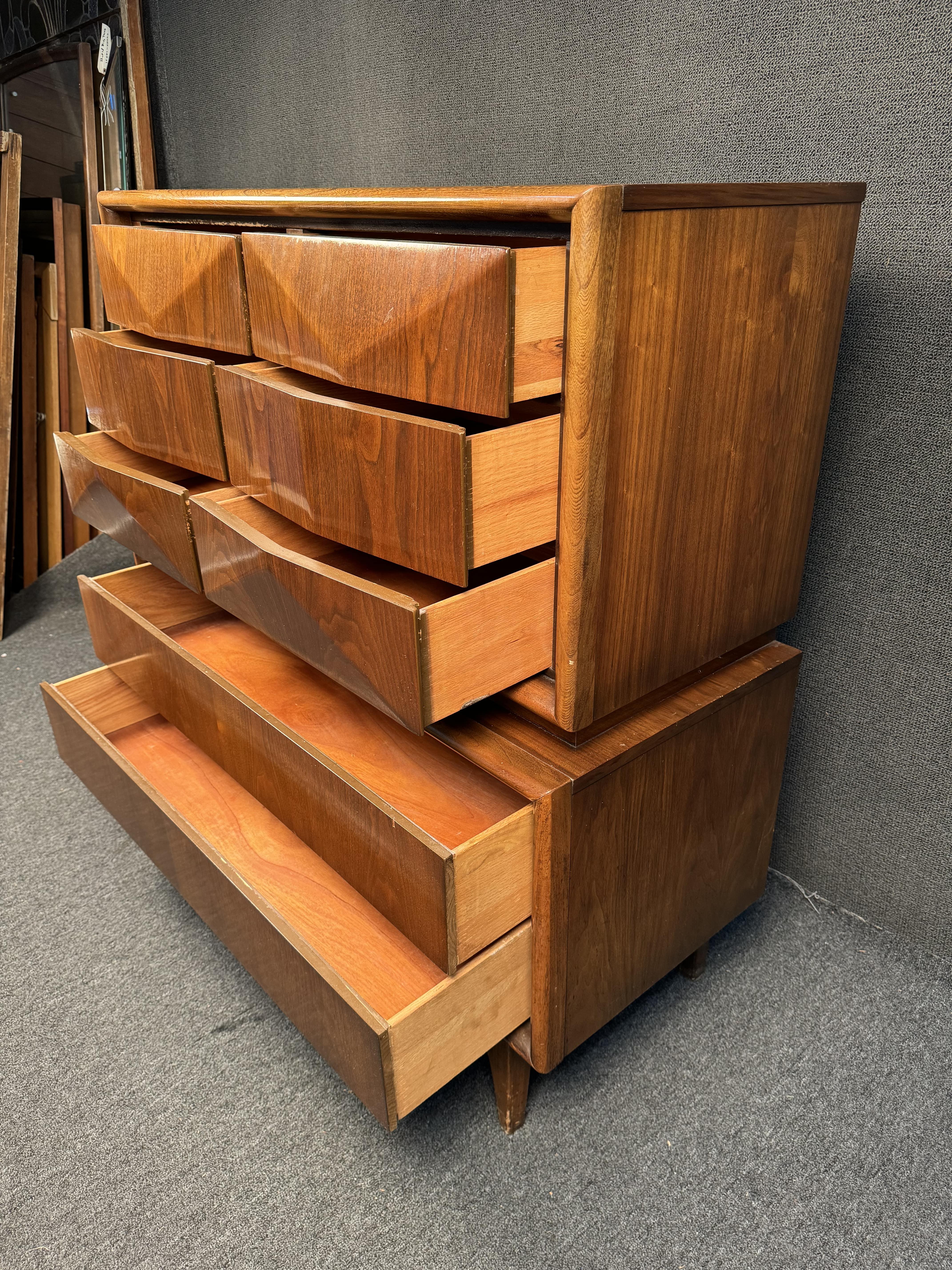 Mid-Century Modern Highboy by United Furniture 3