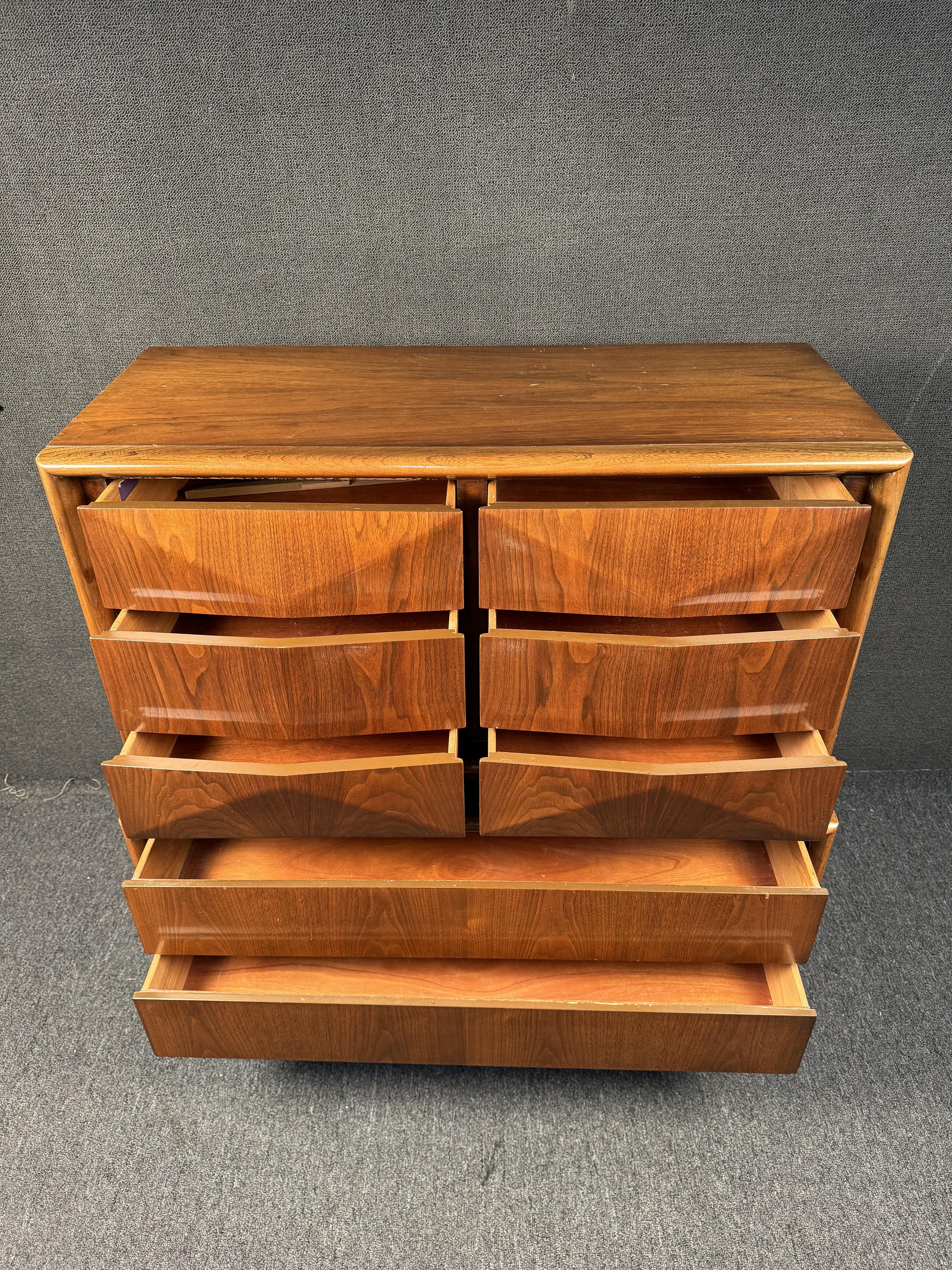 Mid-Century Modern Highboy by United Furniture 4