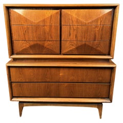 Mid-Century Modern Highboy by United Furniture
