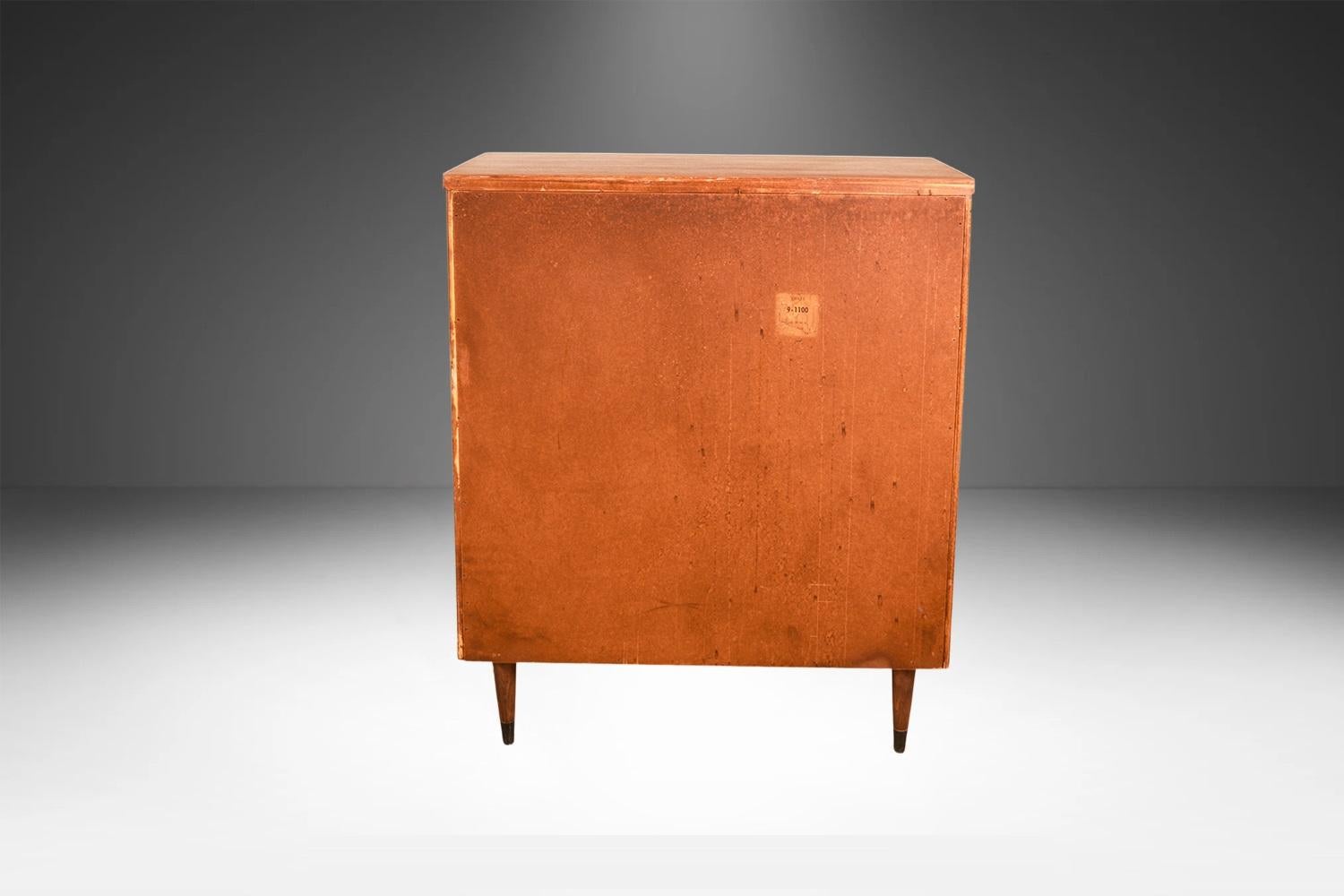 Metà XX secolo Comò Highboy del Mid Century Modern Bassett in vendita