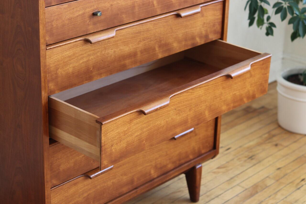 Mid-Century Modern Highboy Dresser by Century Furniture 2