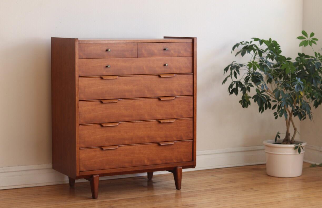 Mid-Century Modern Highboy Dresser by Century Furniture 8