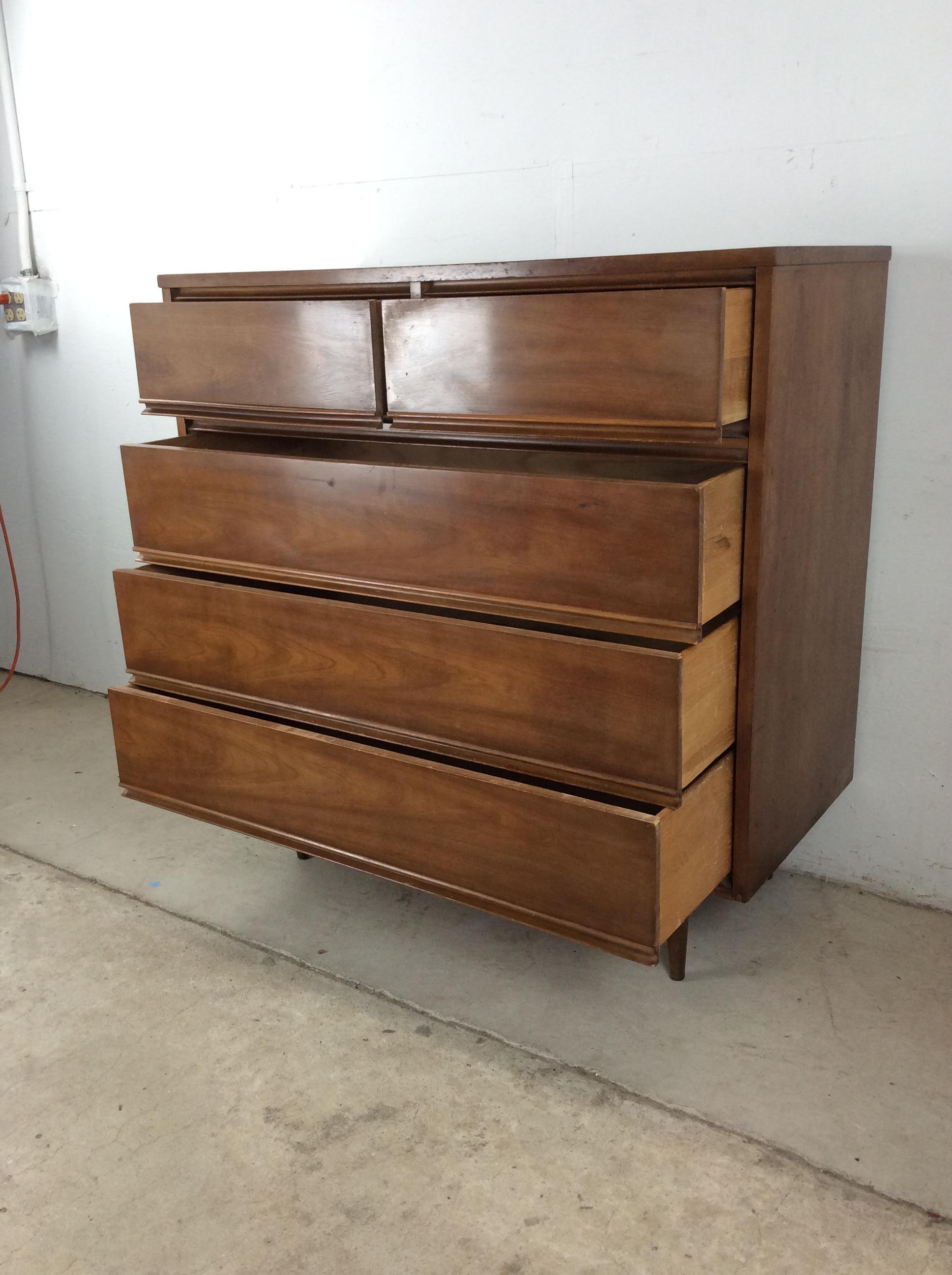 Comò Highboy del Mid Century Modern di Harmony House in vendita 7