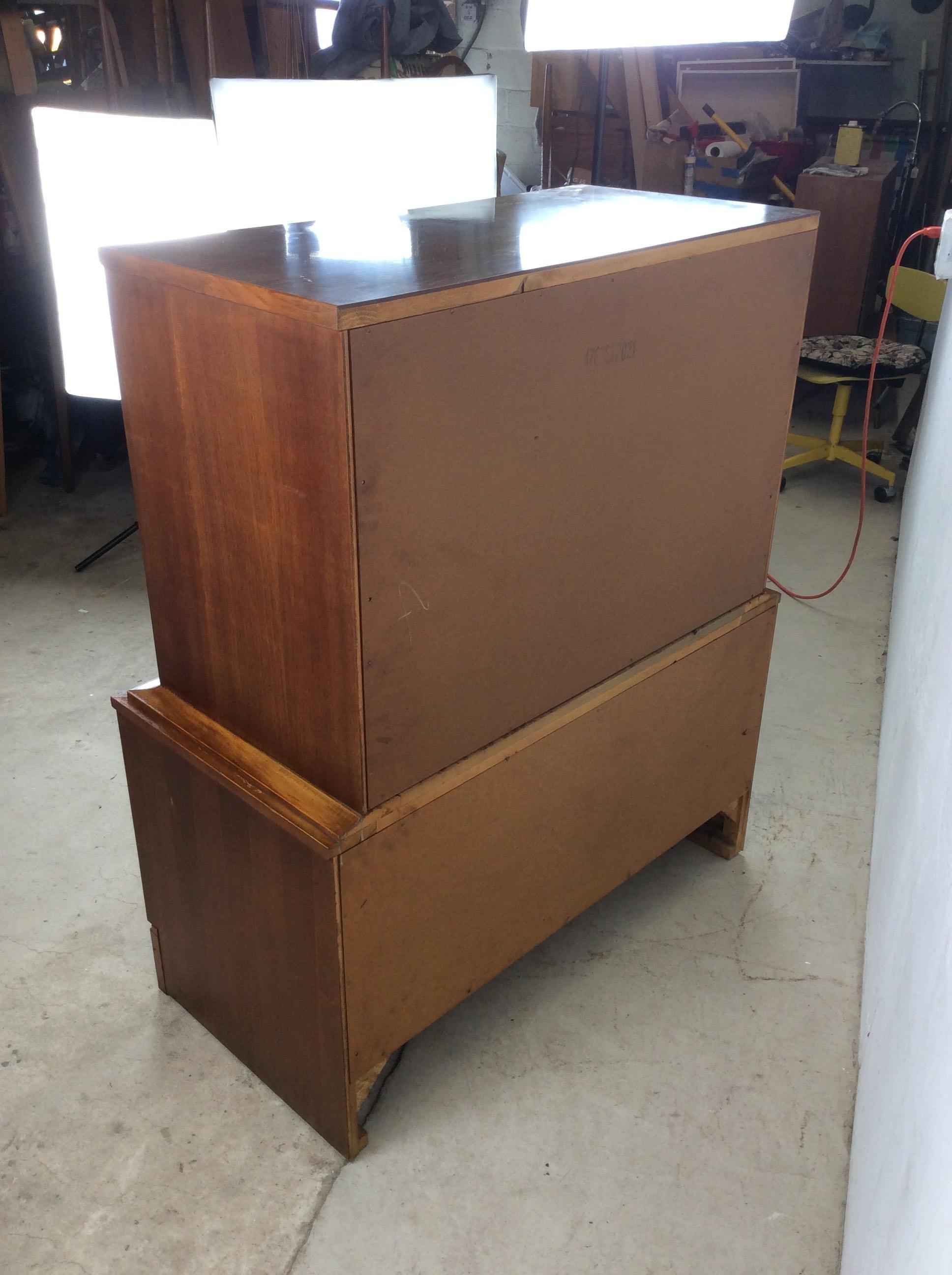 Comò Highboy del Mid Century Modern di Johnson Carper in vendita 12