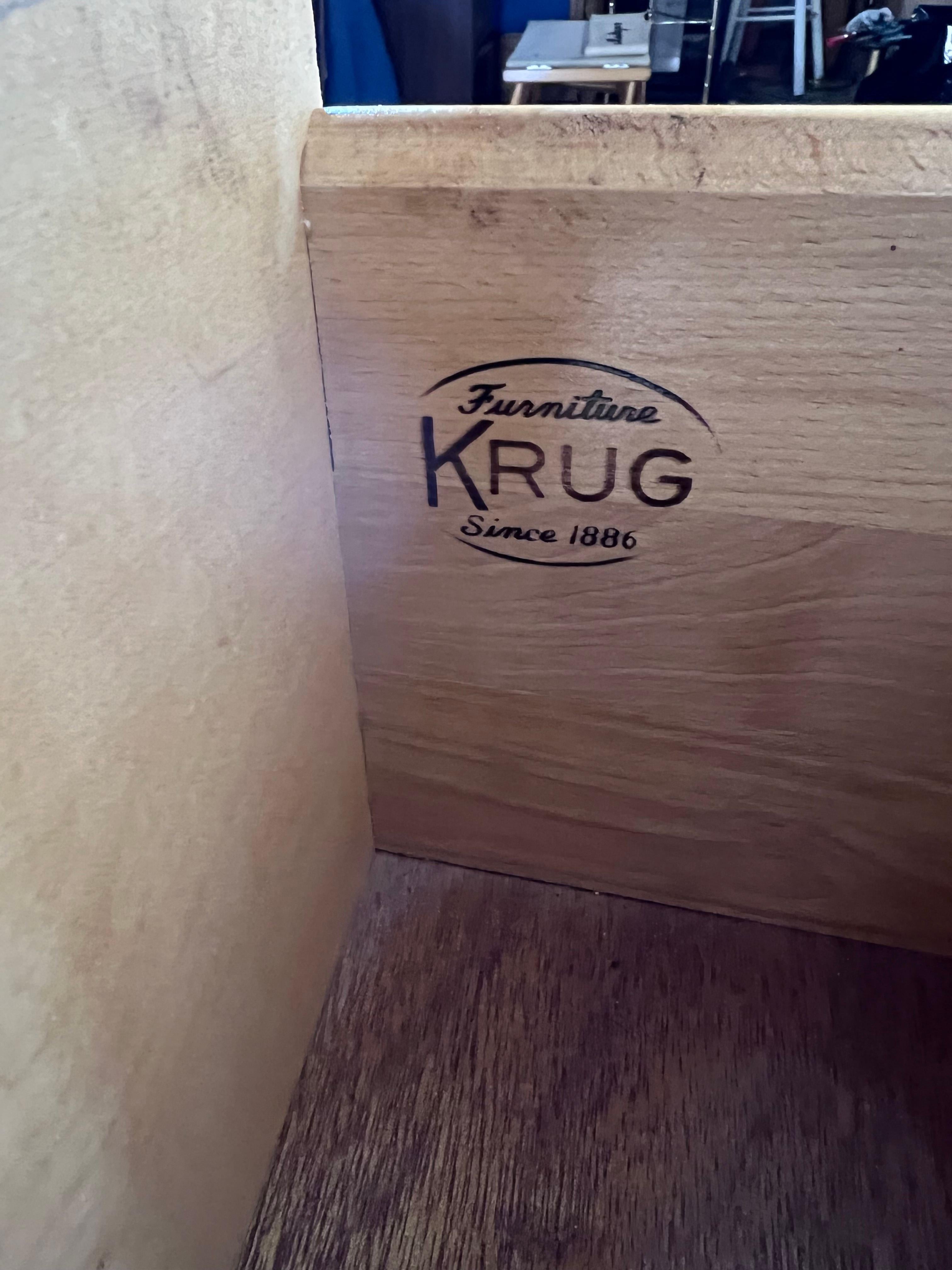 Mid-Century Modern Highboy Dresser by Krug Furniture 6