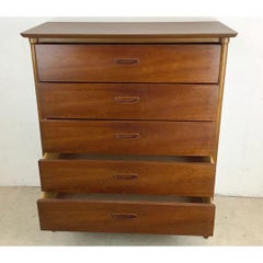 Mid-Century Modern Highboy Dresser by Lane