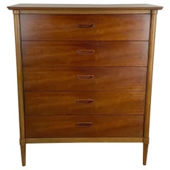 Mid-Century Modern Highboy Dresser by Lane