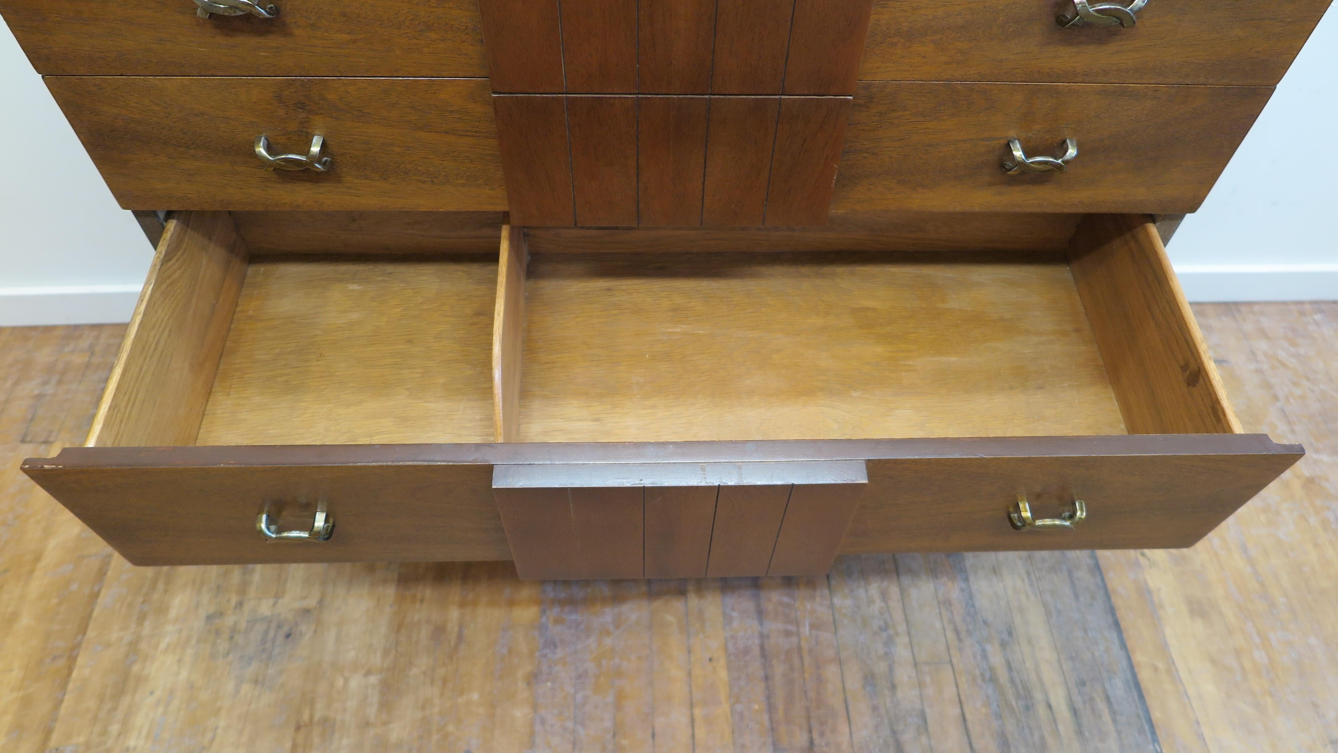 Mid-Century Modern Highboy Dresser Kent Coffey  1