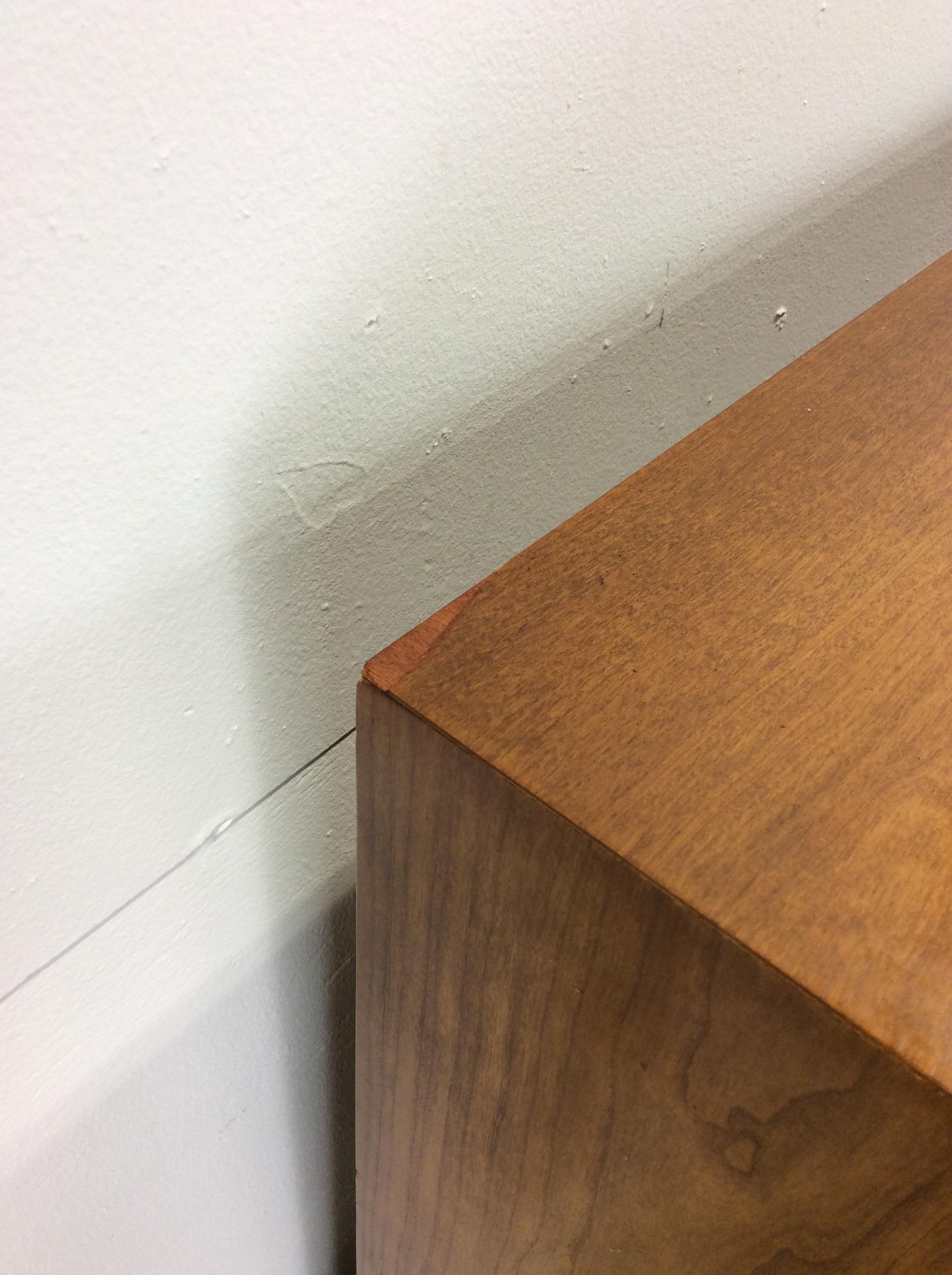 Mid Century Modern Highboy Dresser with Burlwood Finish by Thomasville 6