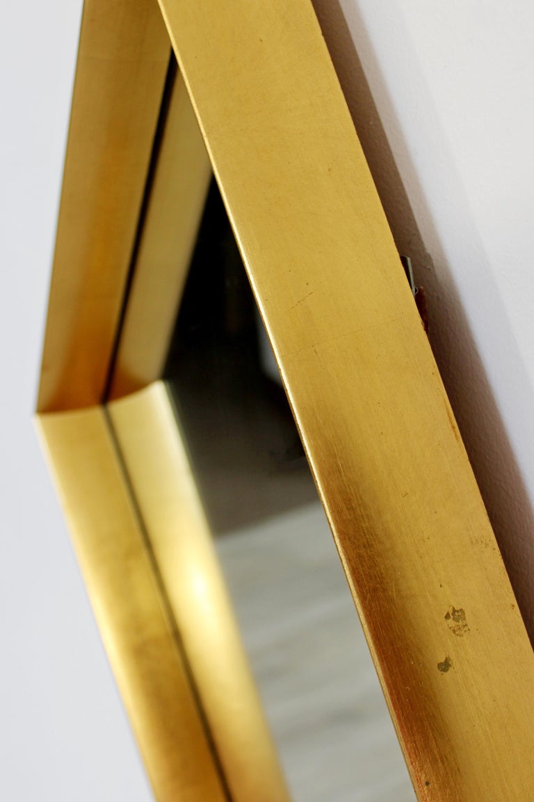 Mid-Century Modern Hollywood Regency Gold Gilt Wall Mirror La Barge ...