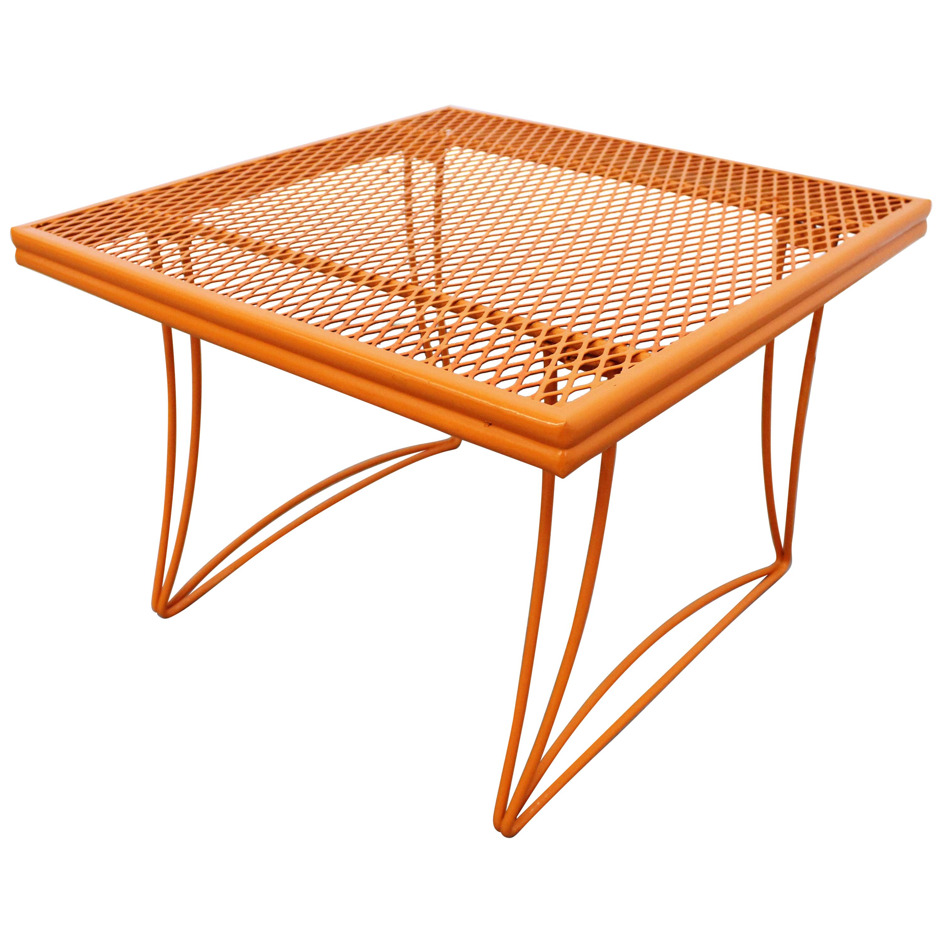 Mid-Century Modern Homecrest Bottemiller Metal End Table 1521