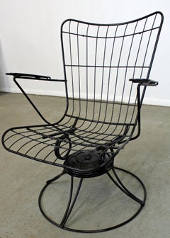 Mid-Century Modern Homecrest Bottemiller Outdoor Lounge Chair