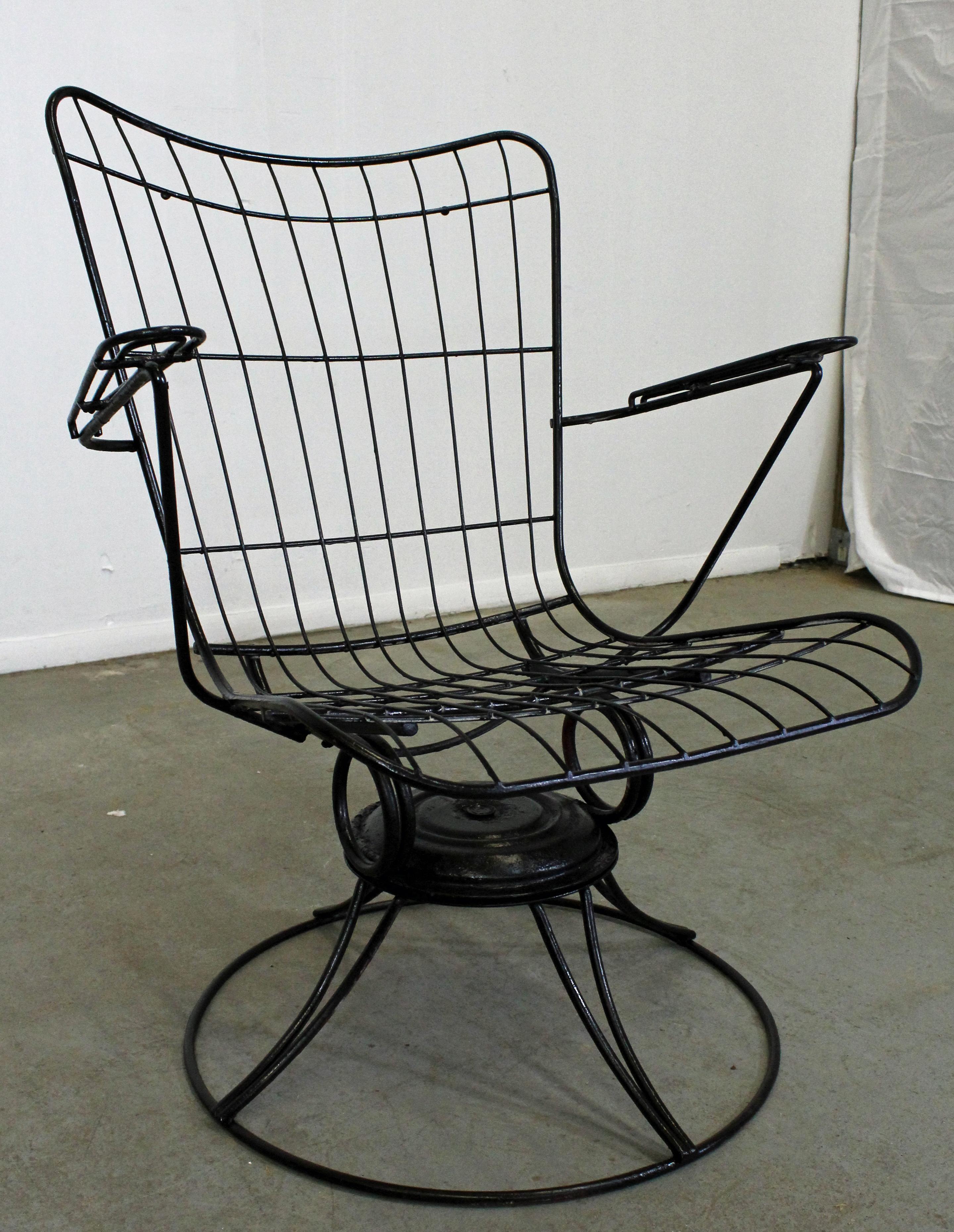 American Mid-Century Modern Homecrest Bottemiller Outdoor Lounge Chair
