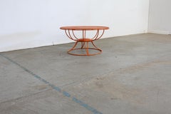 Mid-Century Modern Homecrest Bottemiller Patio Swivel Coffee Table