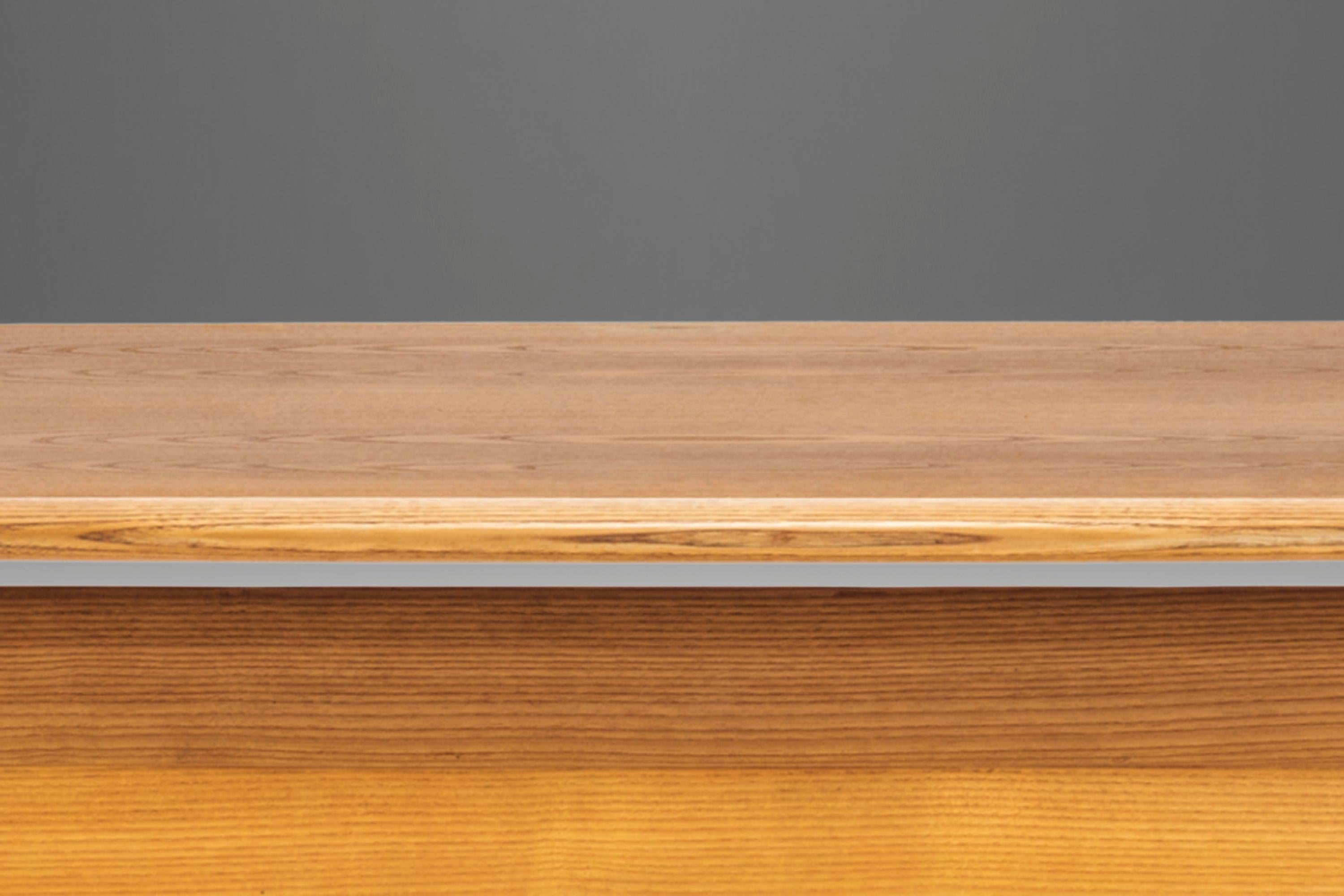 Scandinavian Oak Coffee Table Attributed to Sven Ivar Dysthe for Dokka, c. 1970s For Sale 7