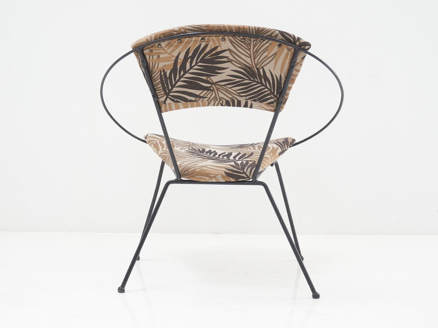 Late 20th Century Mid-Century Modern Hoop Chair, 1970s For Sale