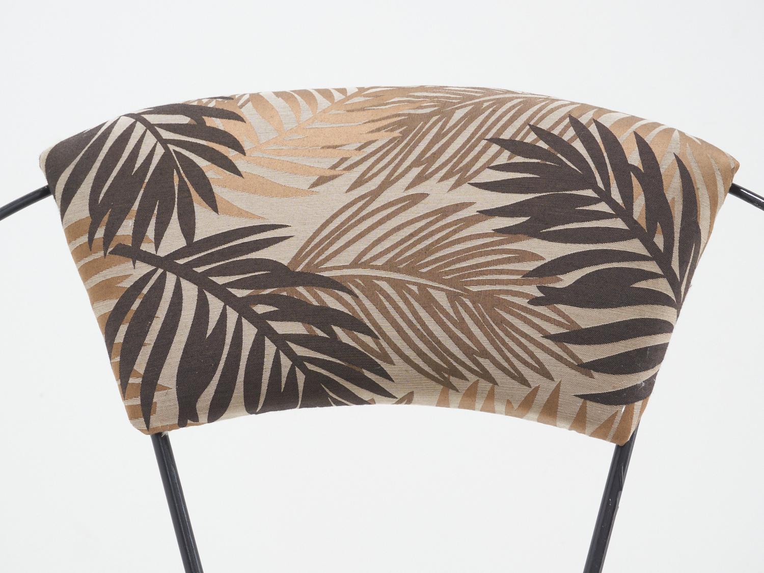 Tissu Chaise à cerceau moderne du milieu du siècle, 1970 en vente