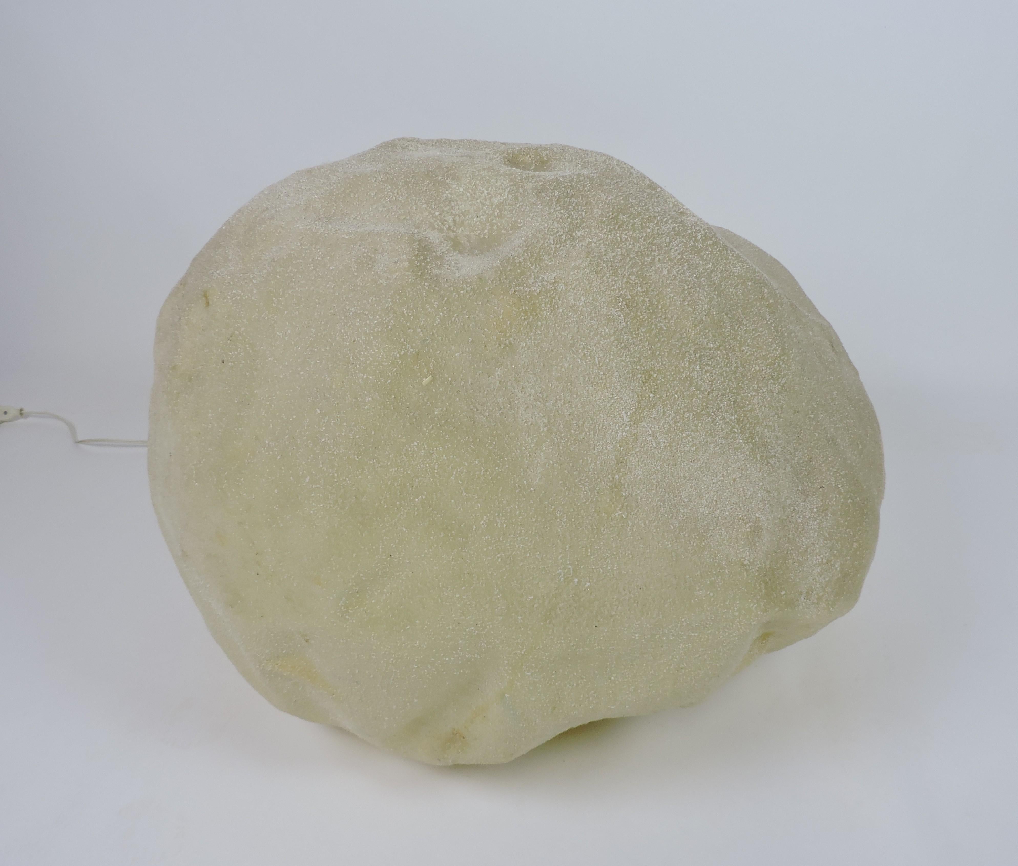 Mid-Century Modern Huge Moon Rock Lamp Andre Cazenave for Singleton 5 Available In Good Condition In Chesterfield, NJ