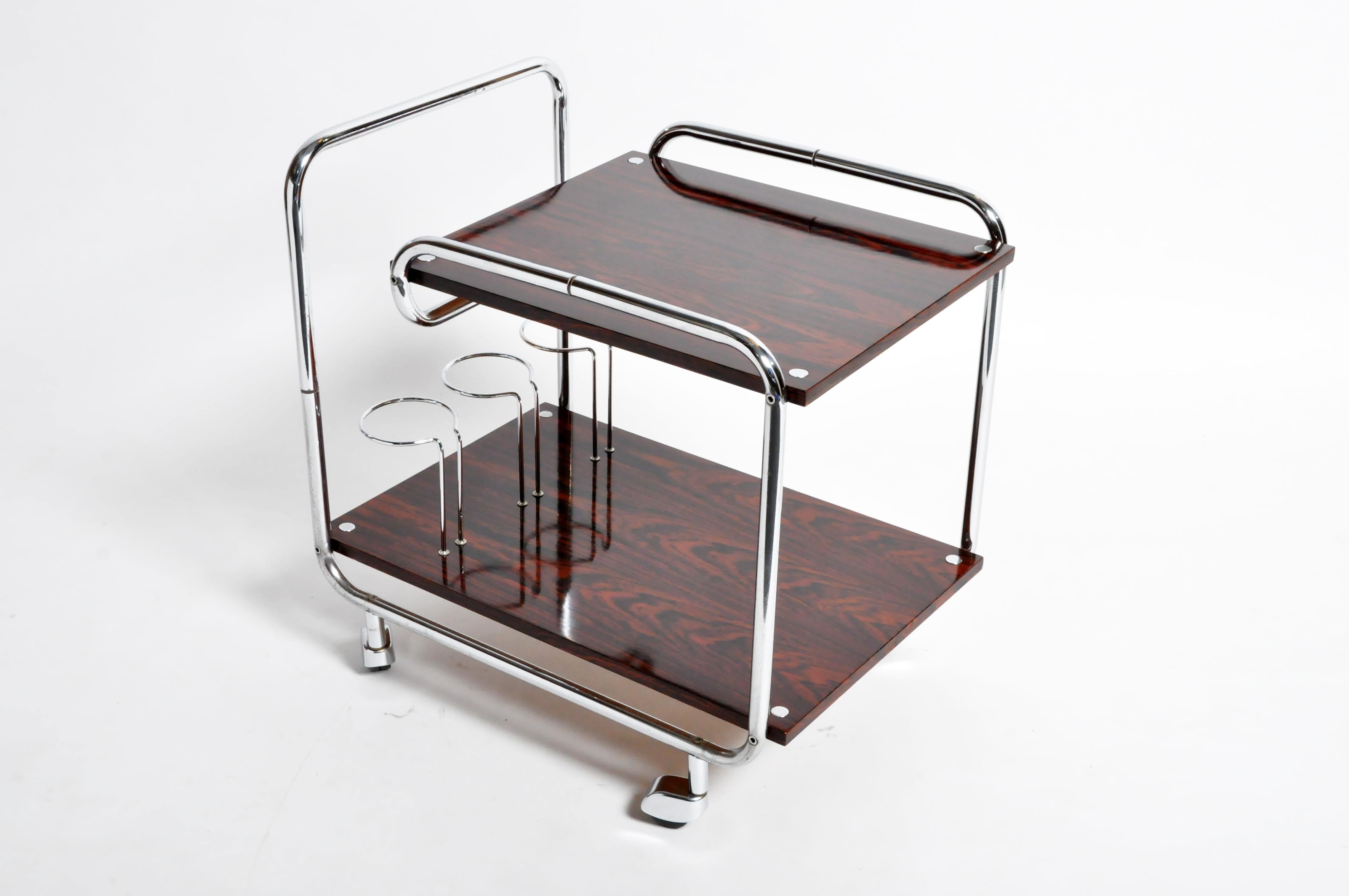 Mid-Century Modern Hungarian Bar Cart 1