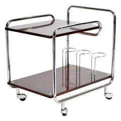 Mid-Century Modern Hungarian Bar Cart