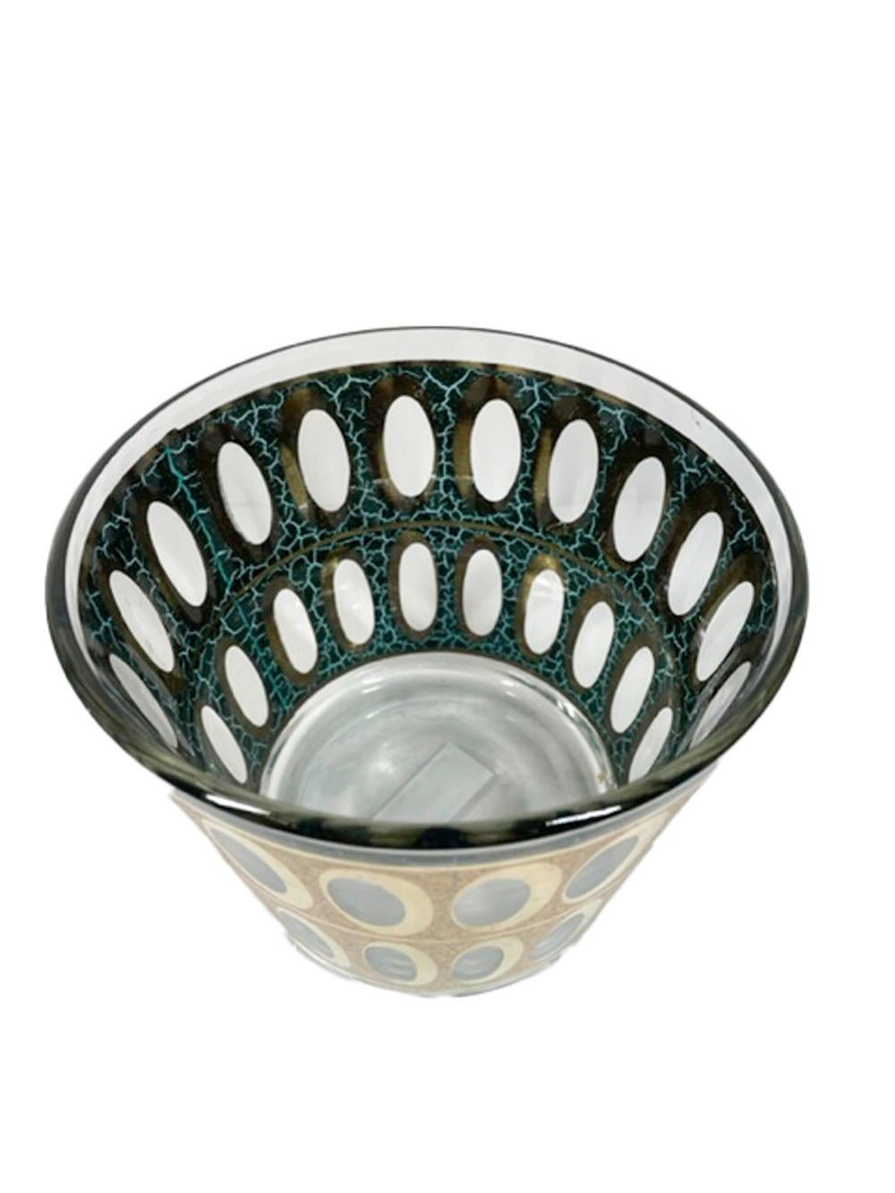 20th Century Mid-Century Modern Ice Bowl by Culver, LTD, in the 