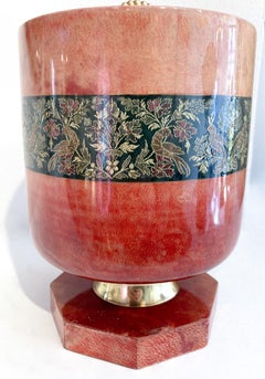 Mid-Century Modern Ice Bucket by Aldo Tura, circa 1960, Italy