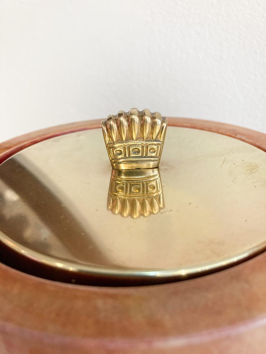 Cubitera moderna de mediados de siglo de Aldo Tura, c.1960, Italia en venta 2