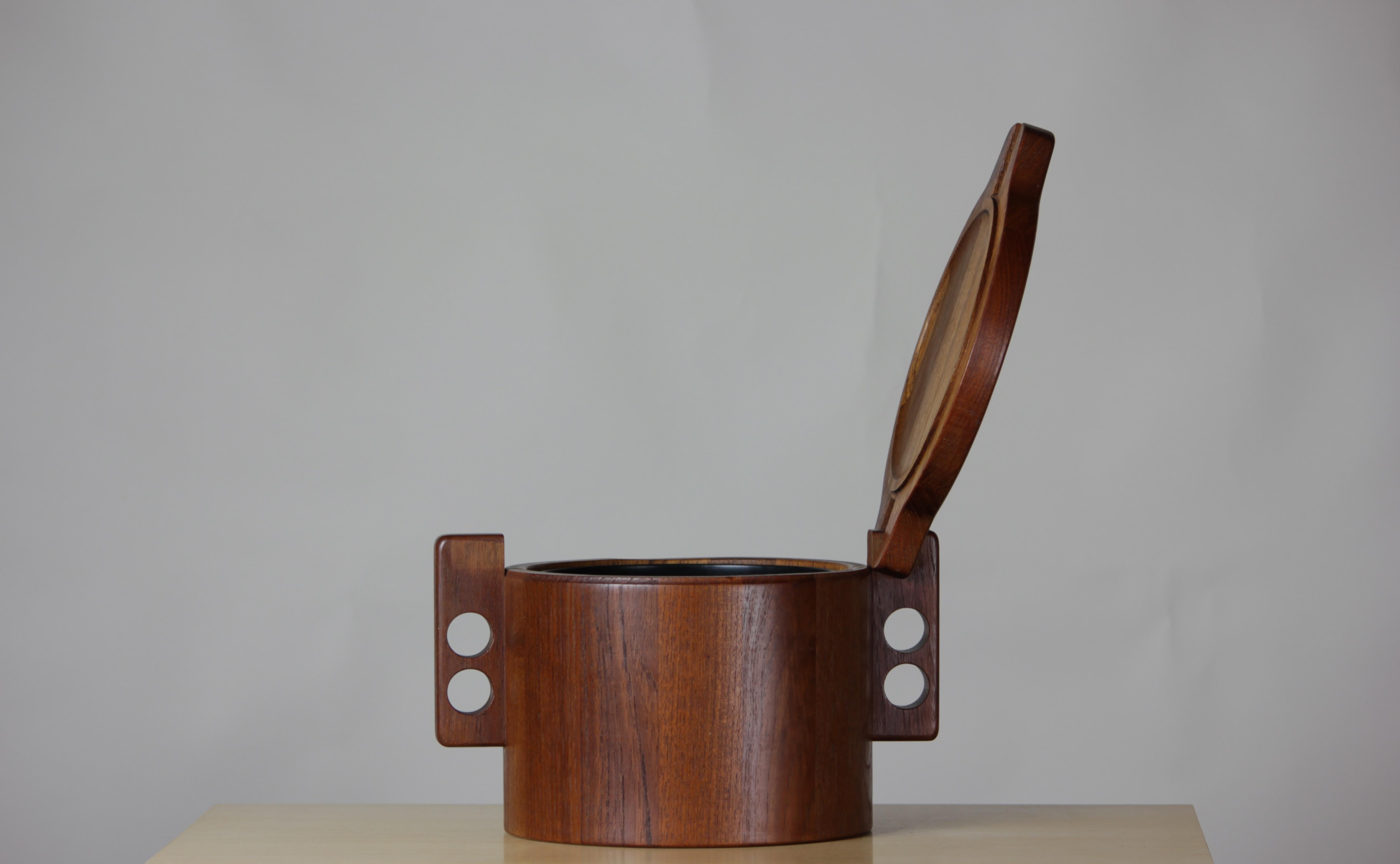 Mid-Century Modern Mid Century Modern Ice Bucket by Birgit Krogh for Woodline, 1970s