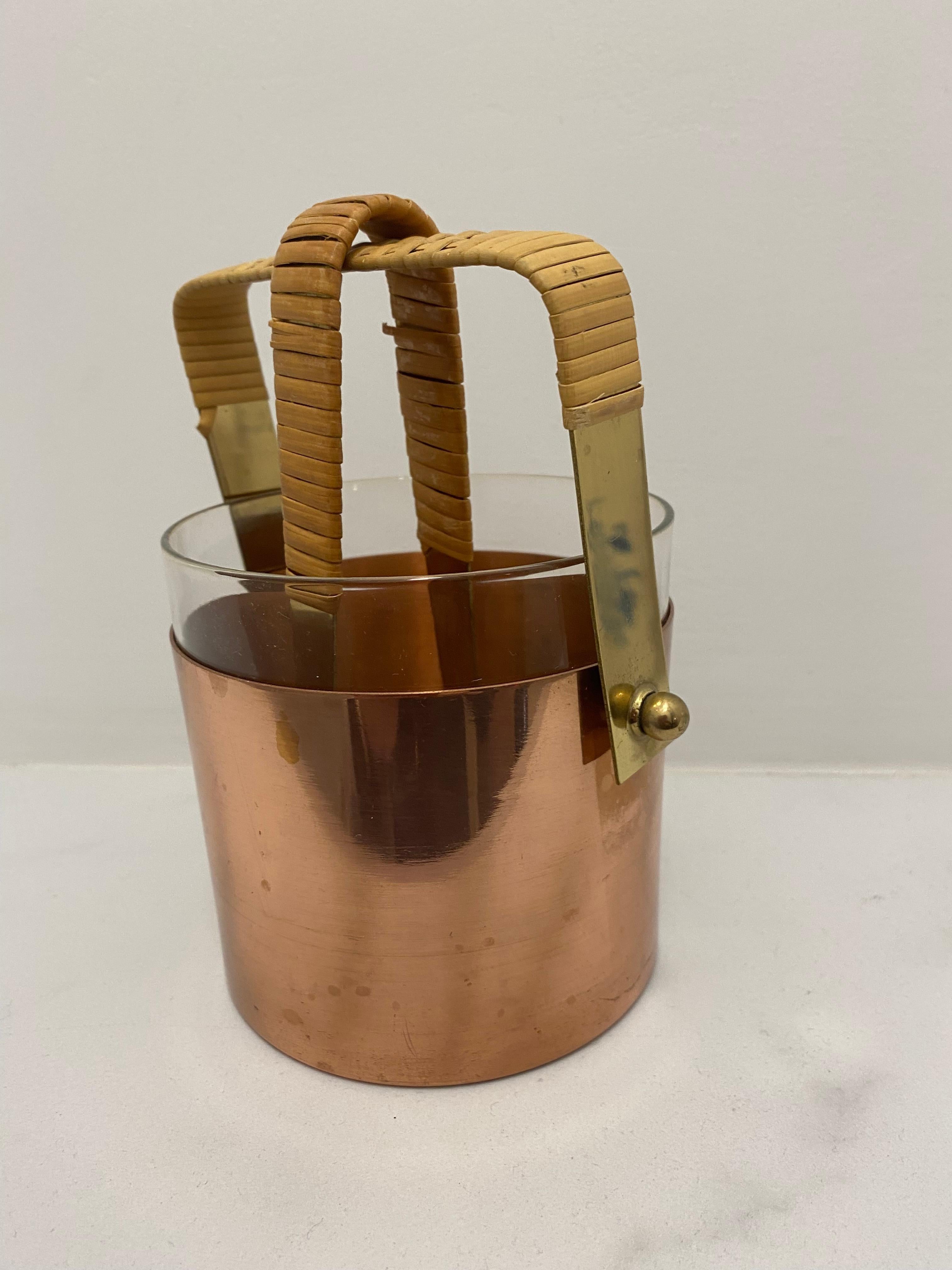 Cubitera moderna de mediados de siglo de Gunnar Anner para Ystad Suecia Sueco en venta