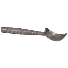 Vintage Mid-Century Modern Ice Cream Scooper, Aluminium, Airstream Era