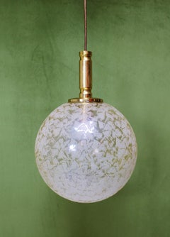 Moderner Eisglas-Kugel-Anhänger aus der Mitte des Jahrhunderts  Deutschland, 1970er Jahre