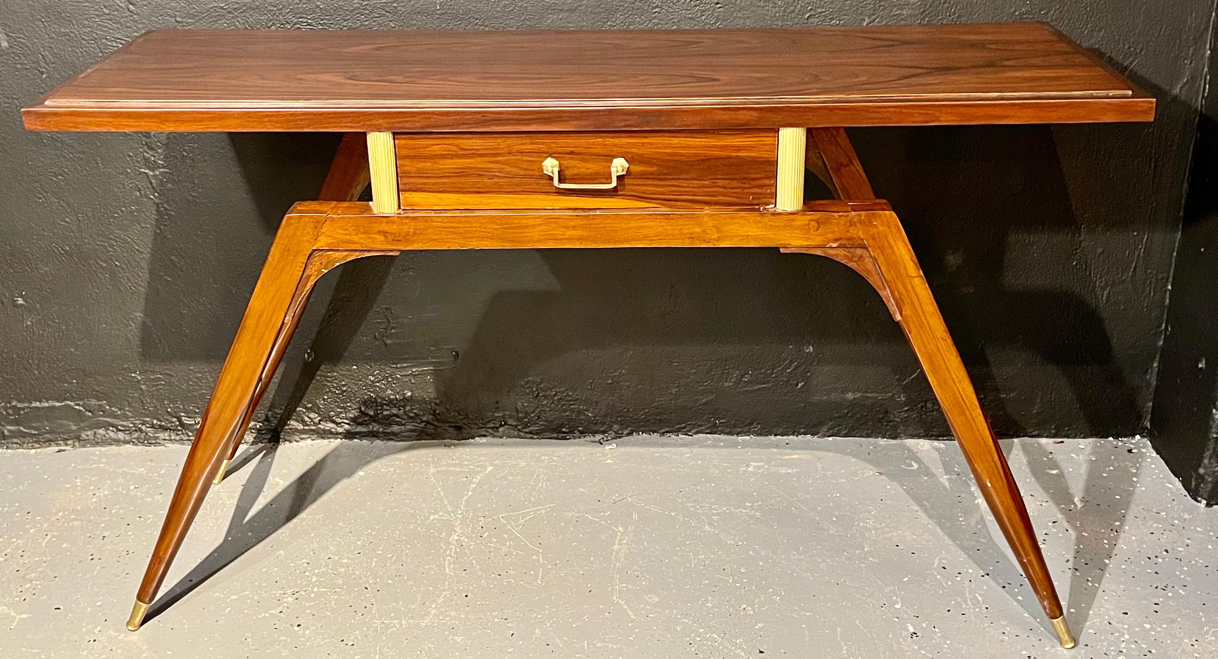 Mid-20th Century Mid-Century Modern Ico Parisi Style Console/Desk Table, Italian