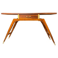 Mid-Century Modern Ico Parisi Style Console/Desk Table, Italian