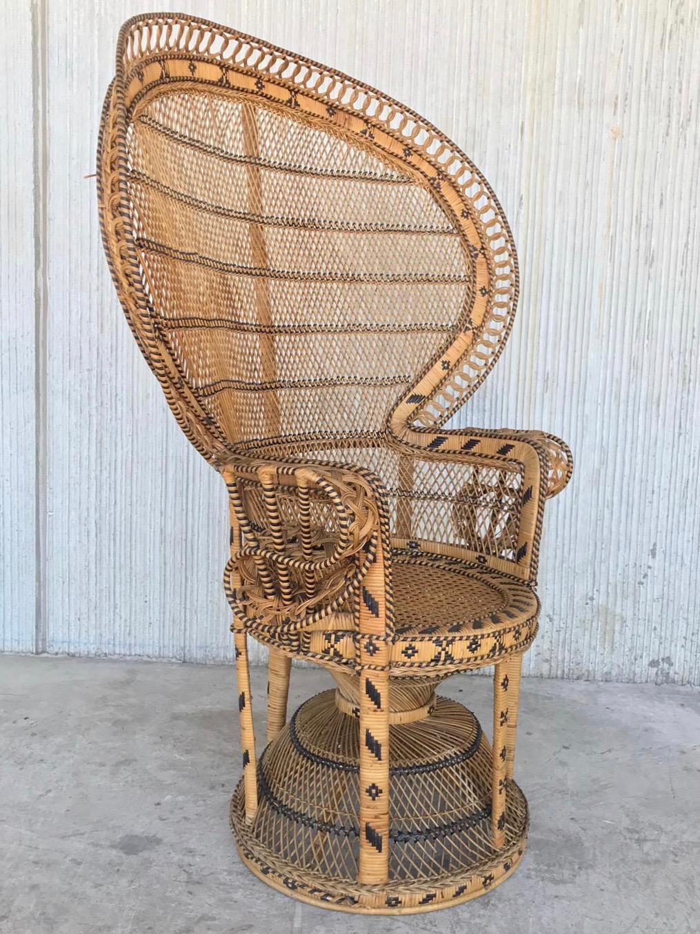 mid century peacock chair