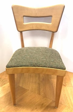 Mid-Century Modern Iconic Signed Heywood-Wakefield Dog Bone Chairs Model 154